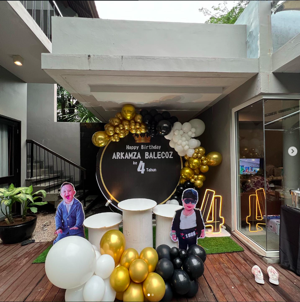 Dekor ulang tahun Makassar dengan konsep estetik oleh Maewa Decorative